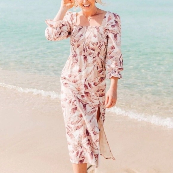 House of Harlow 1960 Linen Dress sz Small NWT - Picture 1 of 11